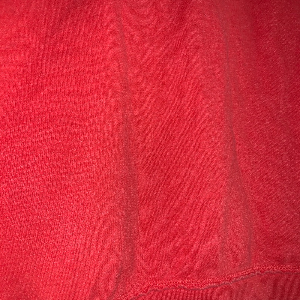 Aeropostale Hoodie Jacket Red with Logo Sleeve Excellent Condition Size Large L - Picture 5 of 8